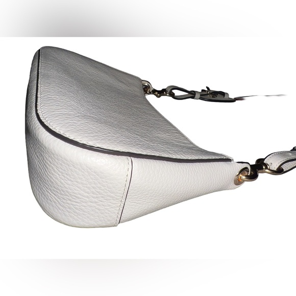 COACH JES BAGUETTE CROSSBODY PURSE W/RAINBOW STRAP & GOLD HARDWARE #C7265 - Picture 6 of 16